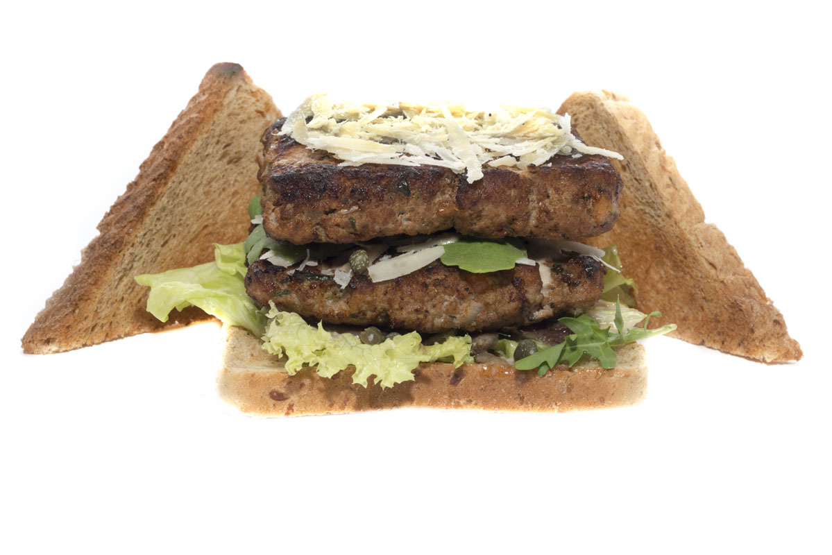 Toast-Burger Vitello tritato tonnato