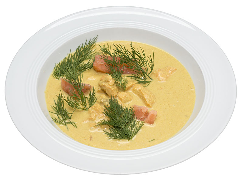 Riesling Lachs Suppe Duisburger Heimathäppchen