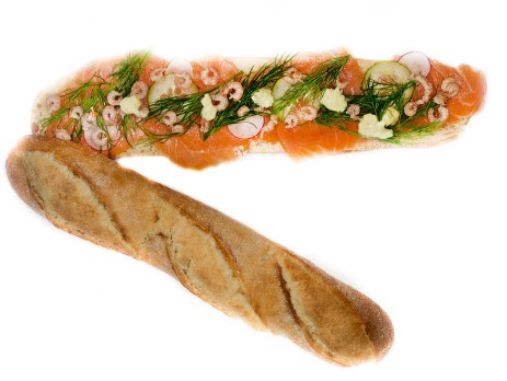 Party Baguette -  Lachs Baguette