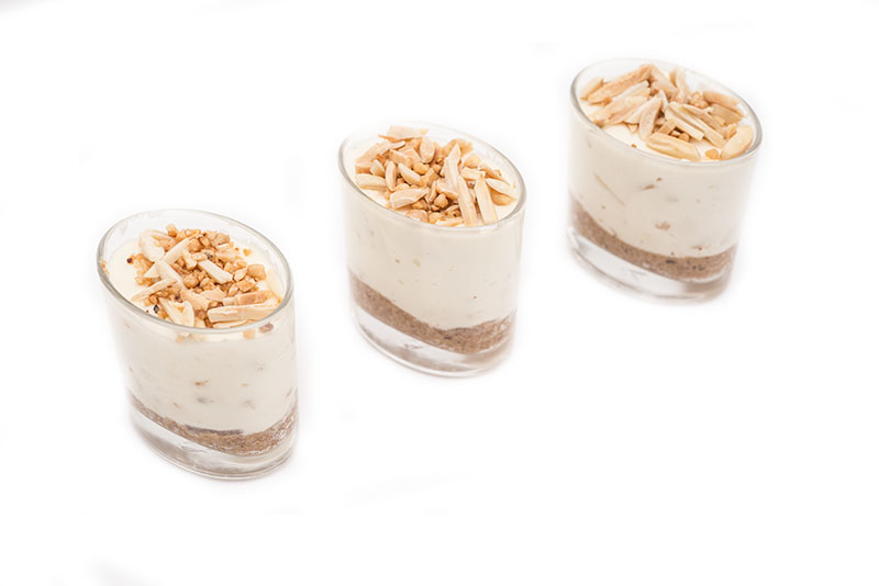 Rezept Glas Food Mandelkuchen