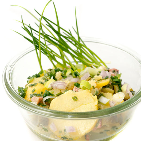 Bayerische Brotzeitrezepte - hier Kartoffelsalat