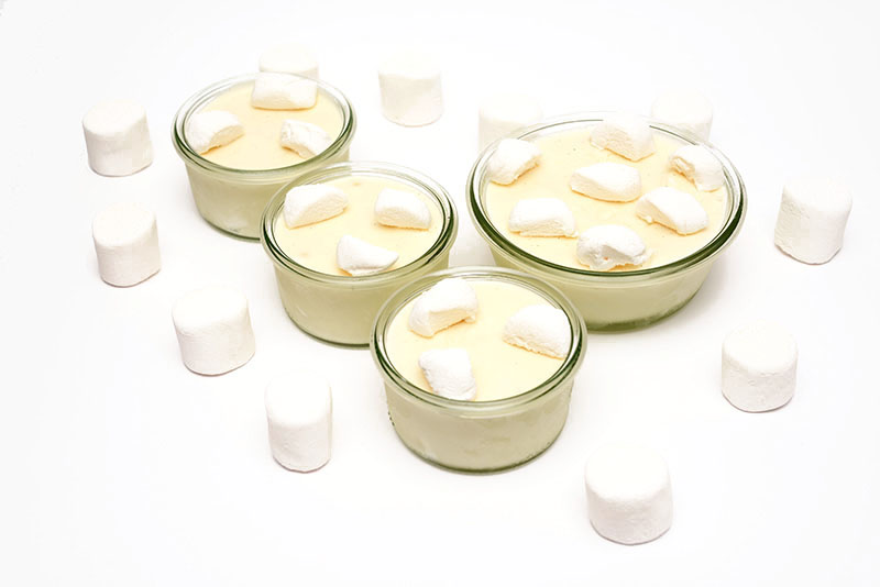  Rezept  Marshmallow Eis als Glasfood
