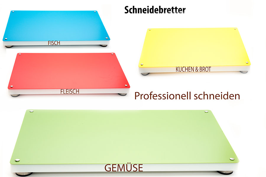 Schneidebretter aus Kunststoff - Professionelle